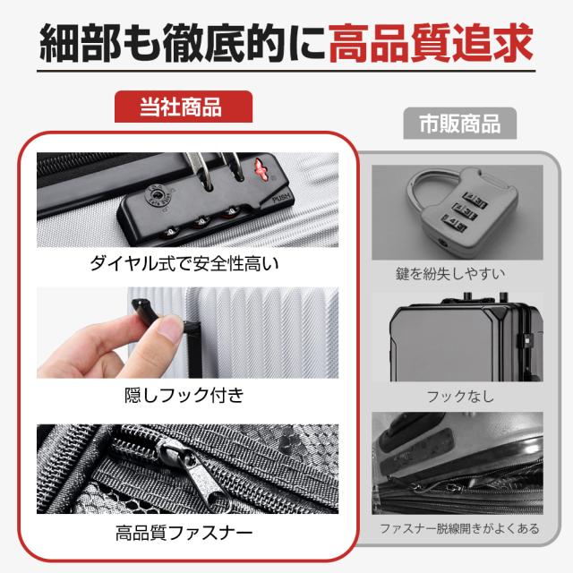 M　６５L　TSAロック　鍵付き　スーツケース キャリーバッグ 超軽量 静音 スーツケース Mサイズ 65L キャリーバッグ キャリーケース 静音